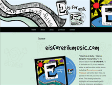 Tablet Screenshot of eisforerikmusic.com